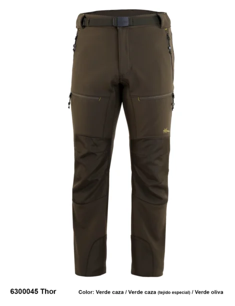 Pantalón Trekking Softshell Elastic Hombre