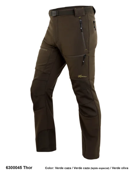 Pantalón Trekking Softshell Elastic Hombre - Imagen 2