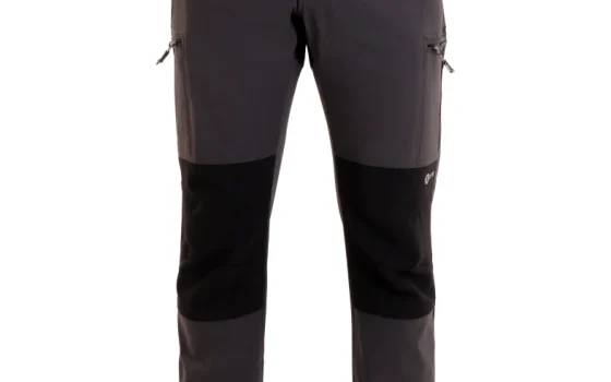 Polyester/Elastane Brushed Trekking Pants for Men Special Large Sizes