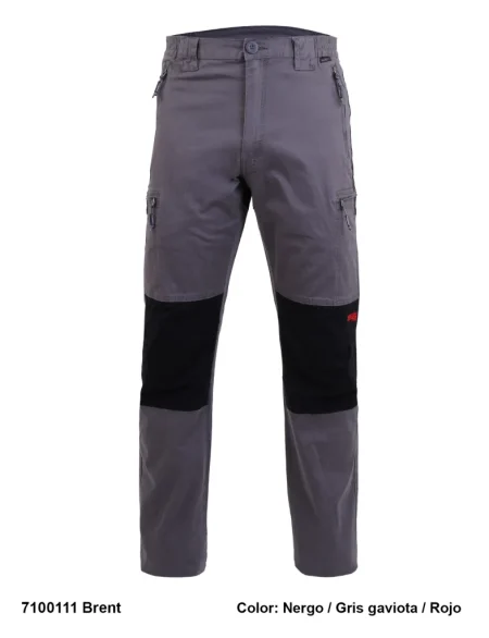 Men's Special Cotton-Elastane Work Trousers Large Sizes Trousers