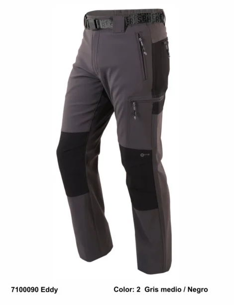 Pantalón Trekking Poliéster/Elastano Sin Perchar Hombre Especial Tallas Grandes. - Imagen 4