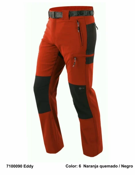 Pantalón Trekking Poliéster/Elastano Sin Perchar Hombre Especial Tallas Grandes. - Imagen 6