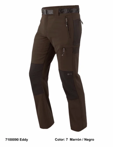 Pantalón Trekking Poliéster/Elastano Sin Perchar Hombre Especial Tallas Grandes. - Imagen 7