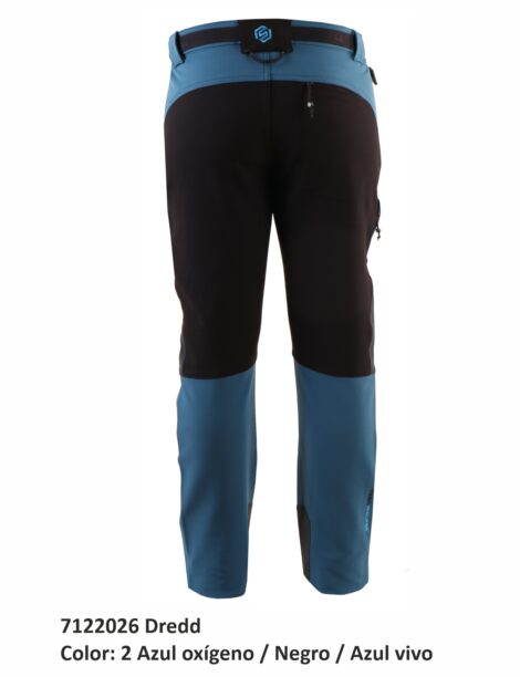 Pantalón Trekking Poliéster/Elastano Sin Perchar Hombre - Imagen 3