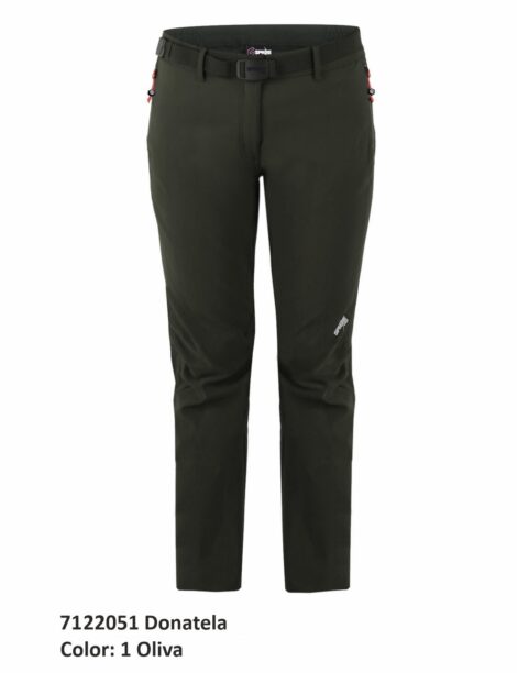 Pantalón Trekking Poliéster/Elastano Perchado Mujer - Imagen 4