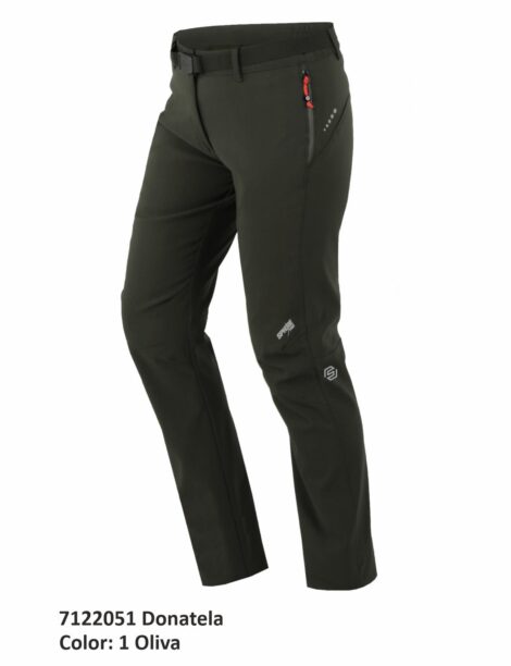 Pantalón Trekking Poliéster/Elastano Perchado Mujer - Imagen 5