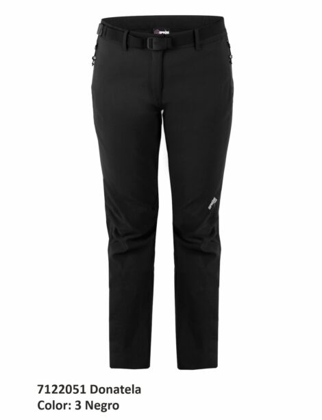 Pantalón Trekking Poliéster/Elastano Perchado Mujer - Imagen 7