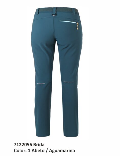 Pantalón Trekking Poliéster/Elastano Perchado Mujer - Imagen 9