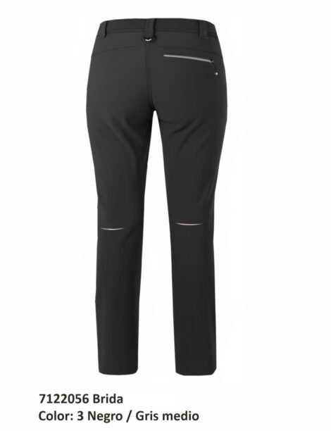 Pantalón Trekking Poliéster/Elastano Perchado Mujer - Imagen 6