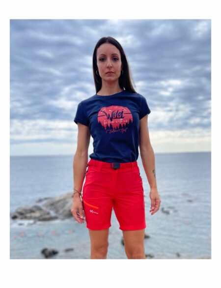 Camiseta Trekking Algodón Mujer