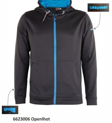 Sudadera Abierta Trekking Hombre