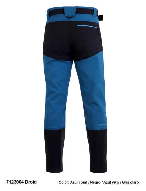 Pantalón Trekking Poliéster-Elastano Hombre Perchado - Imagen 6