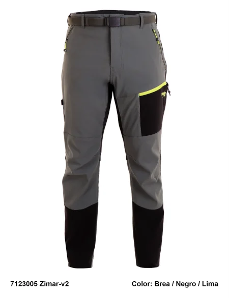 Sphere Pro  Polyester/Elastane Brushed Trekking Pants for Men Special  Large Sizes