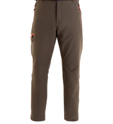 Pantalón Trekking Poliéster-Elastano Hombre Sin Perchar