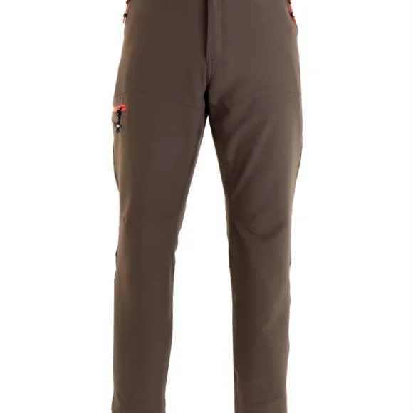 Pantalón Trekking Poliéster-Elastano Hombre Sin Perchar