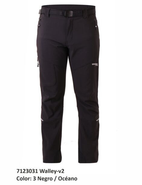 Pantalón Trekking Poliéster-Elastano Hombre Perchado