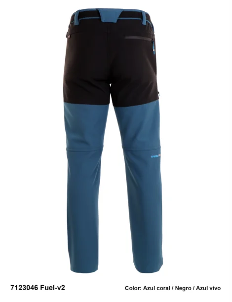 Pantalón Trekking Softshell Elástico Hombre Perchado - Imagen 3