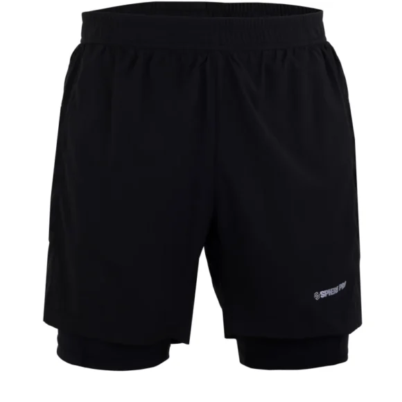 Short Deportivo Poliéster/Spandex Hombre