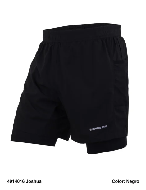 Short Deportivo Poliéster/Spandex Hombre - Imagen 2