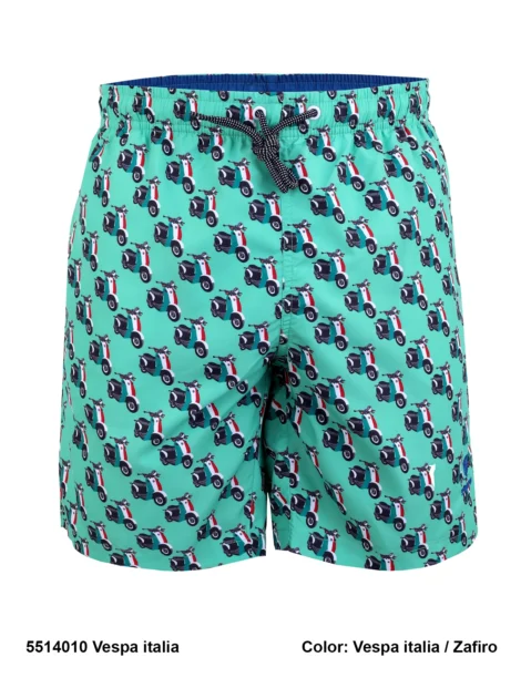 Short Baño Poliéster Hombre