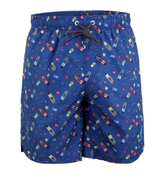 Short Baño Poliéster Hombre