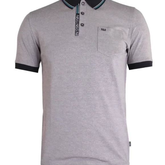 Polo Urban C/Bolsillo Algodón Tallas Grandes Hombre