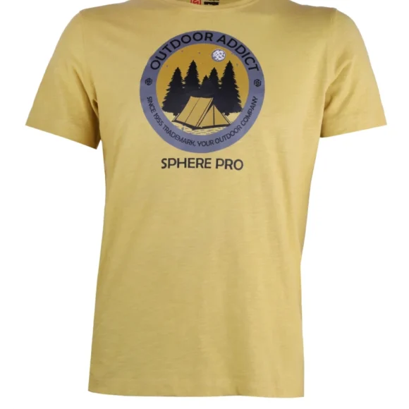 Camiseta Trekking Algodón Hombre