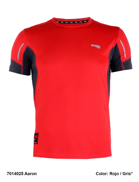 Camiseta Deportiva Poliéster Hombre