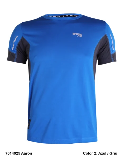 Camiseta Deportiva Poliéster Hombre - Imagen 2