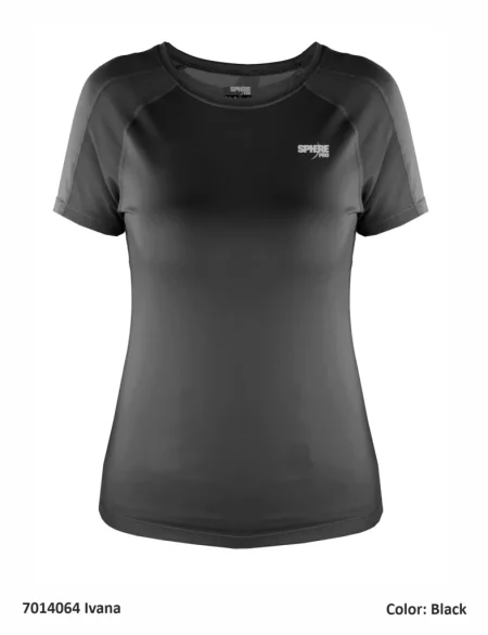 T-Shirt de Sport en Polyester Pour Femmes