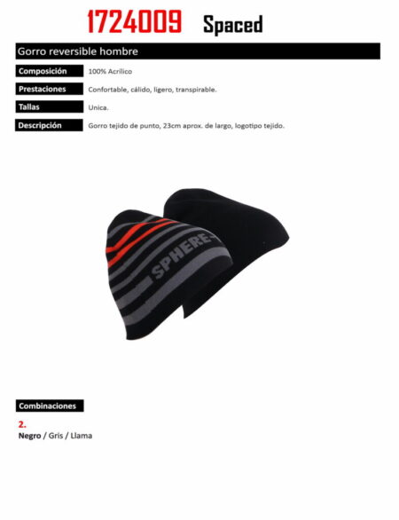 Cappello Reversibile da Uomo