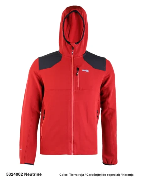 Chaqueta Trekking Poliéster/Elastano Hombre