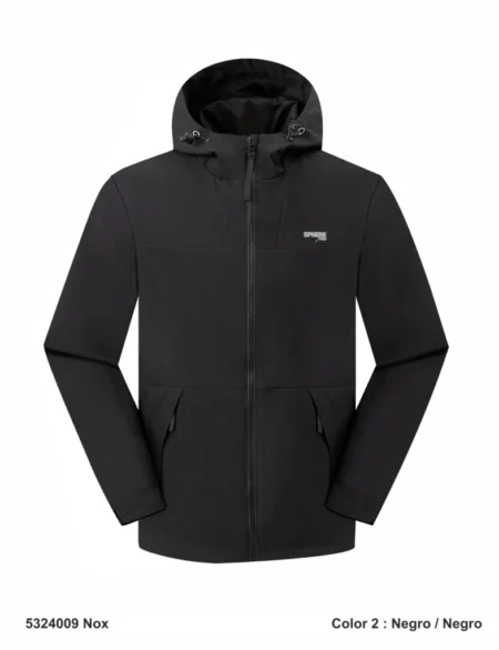 Chaqueta Trekking Poliéster Hombre