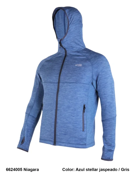 Sudadera Trekking Poliéster/Elastano Hombre - Imagen 2