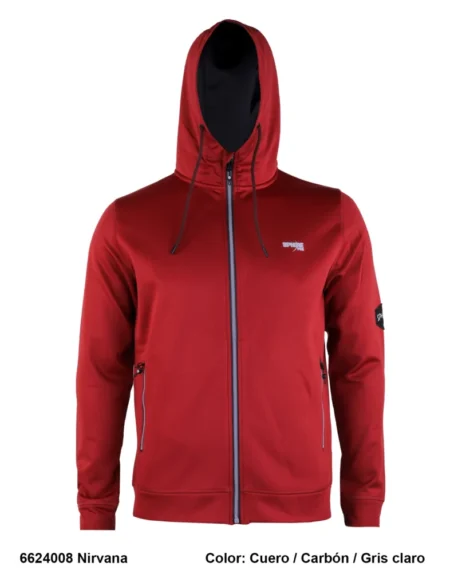 Sudadera Trekking Poliéster/Elastano Hombre