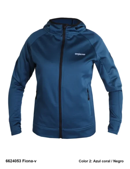 Sudadera Trekking Poliéster/Elastano Mujer