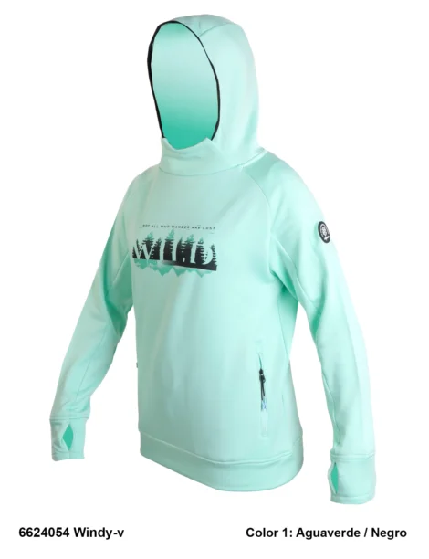 Sudadera Trekking Poliéster/Elastano Mujer - Imagen 6