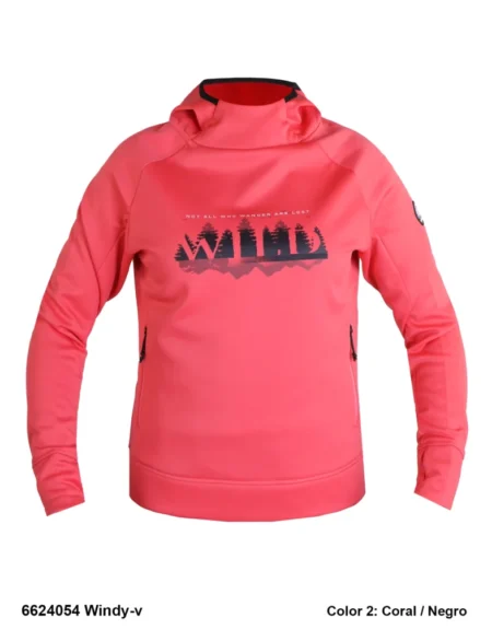 Women's Polyester/Elastane Trekking Sweatshirt