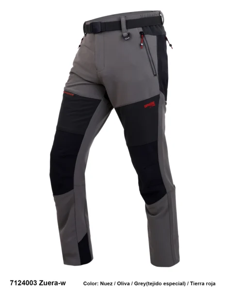 Pantalón Trekking Poliéster/Elastano Hombre Sin Perchar - Imagen 5