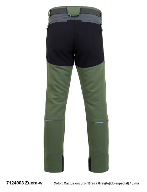 Pantalón Trekking Poliéster/Elastano Hombre Sin Perchar - Imagen 3