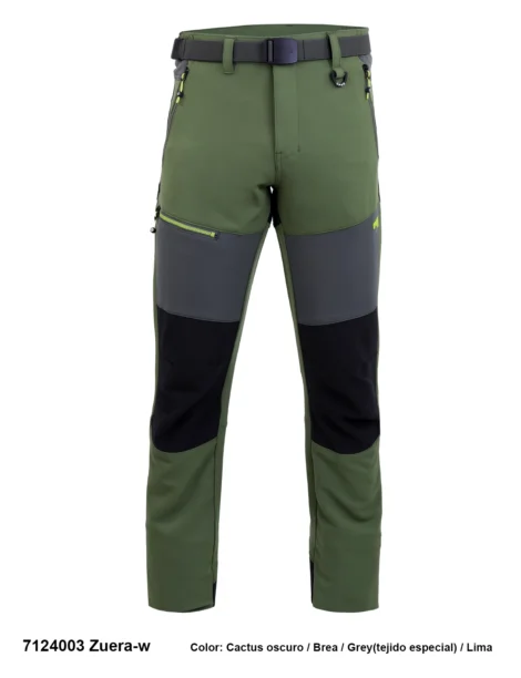 Pantalón Trekking Poliéster/Elastano Hombre Sin Perchar