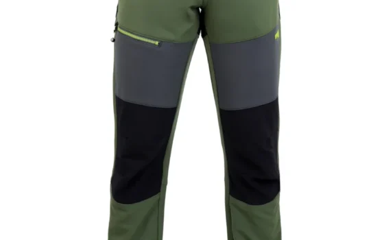 Men's Unbrushed Polyester-Elastane Trekking Pants