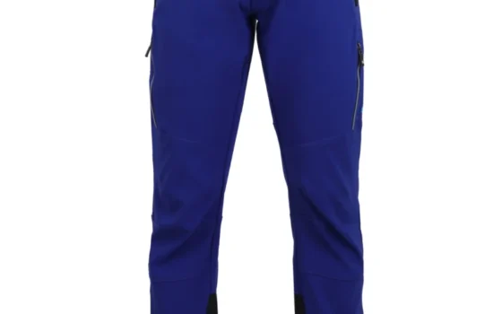 Men's Brushed Polyester-Elastane Trekking Pants