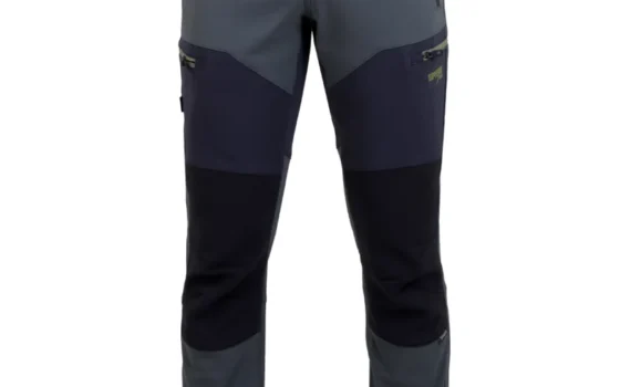 Men's Brushed Polyester-Elastane Trekking Pants