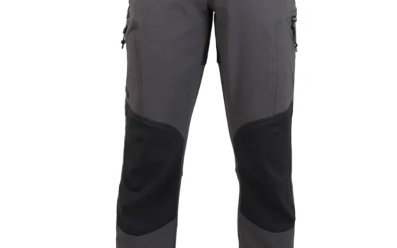 Men's Brushed Polyester-Elastane Trekking Pants