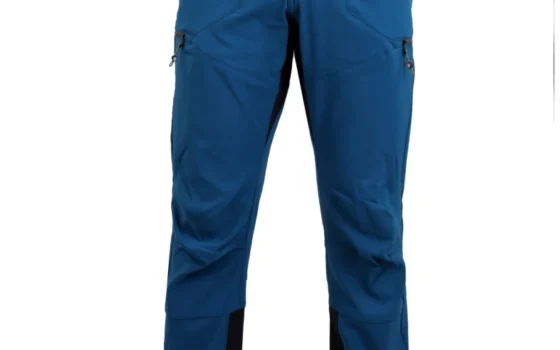 Men's Brushed Polyester-Elastane Trekking Pants