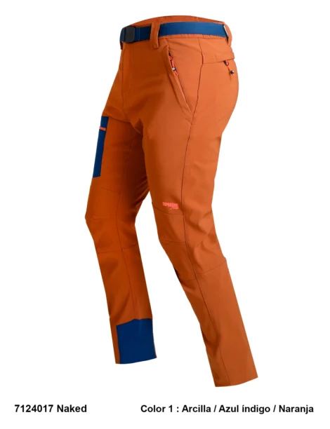 Pantalón Trekking Poliéster/Elastano Perchado Hombre - Imagen 5