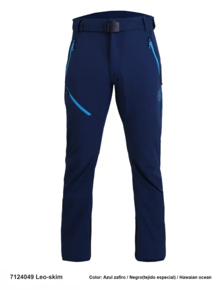 Pantalon Randonnée/Ski Homme Polyamide/Elastane