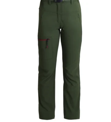 Pantalón Trekking Poliéster/Elastano Perchado Mujer