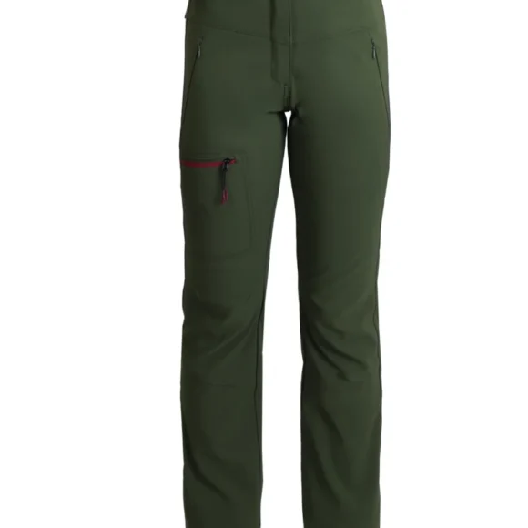 Pantalón Trekking Poliéster/Elastano Perchado Mujer